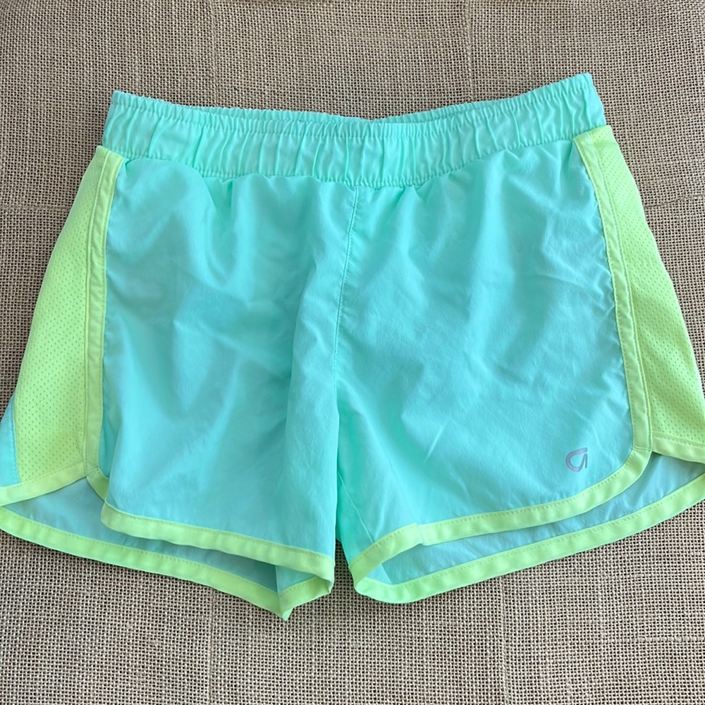girls running shorts
